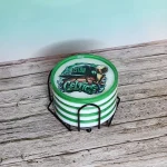 Custom Handmade Epoxy Coaster